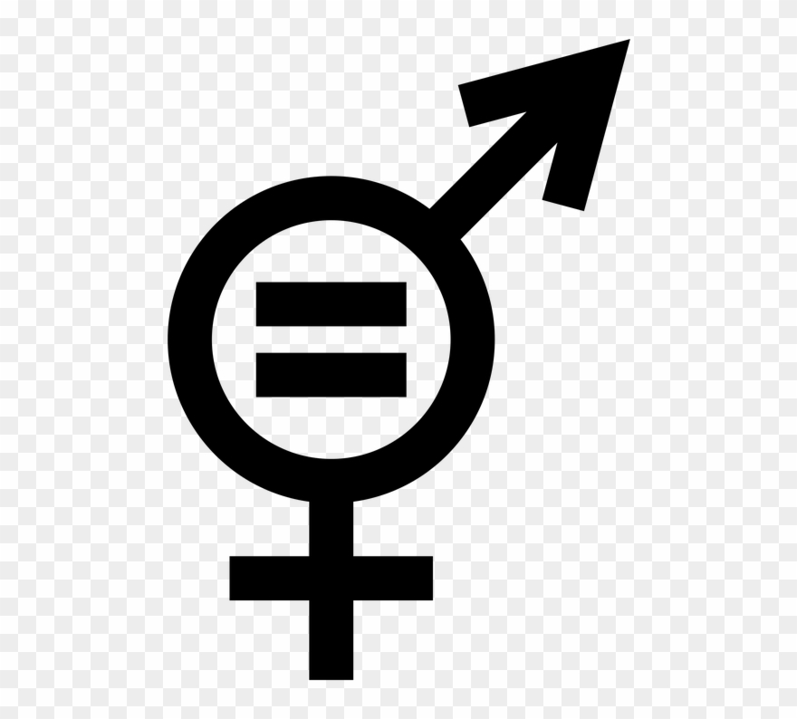 Blossoming Soul Page I See The World - Gender Equality Symbol Png Clipart