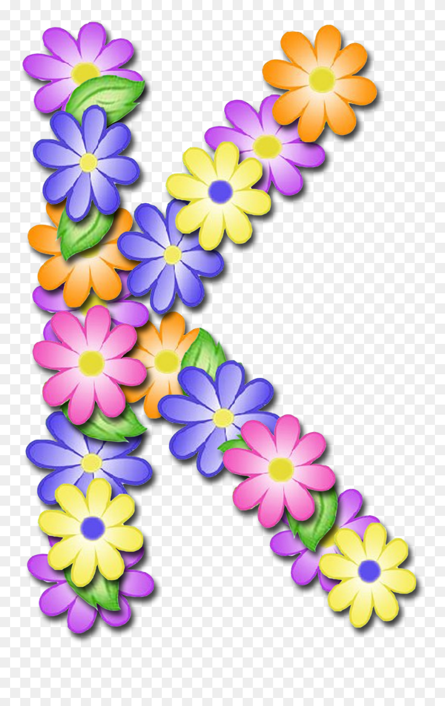 Яндекс - Фотки - Alfabeto De Primavera Png Clipart