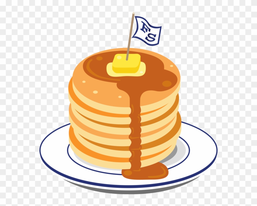Pancake Clipart Breakfast Item - Restaurant - Png Download