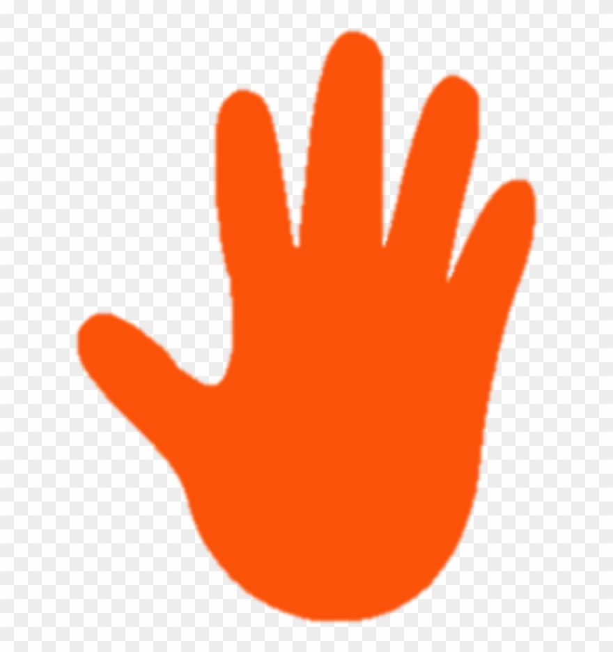 All The Students, Don't Shout At This Student In Front - Right Hand Clip Art - Png Download