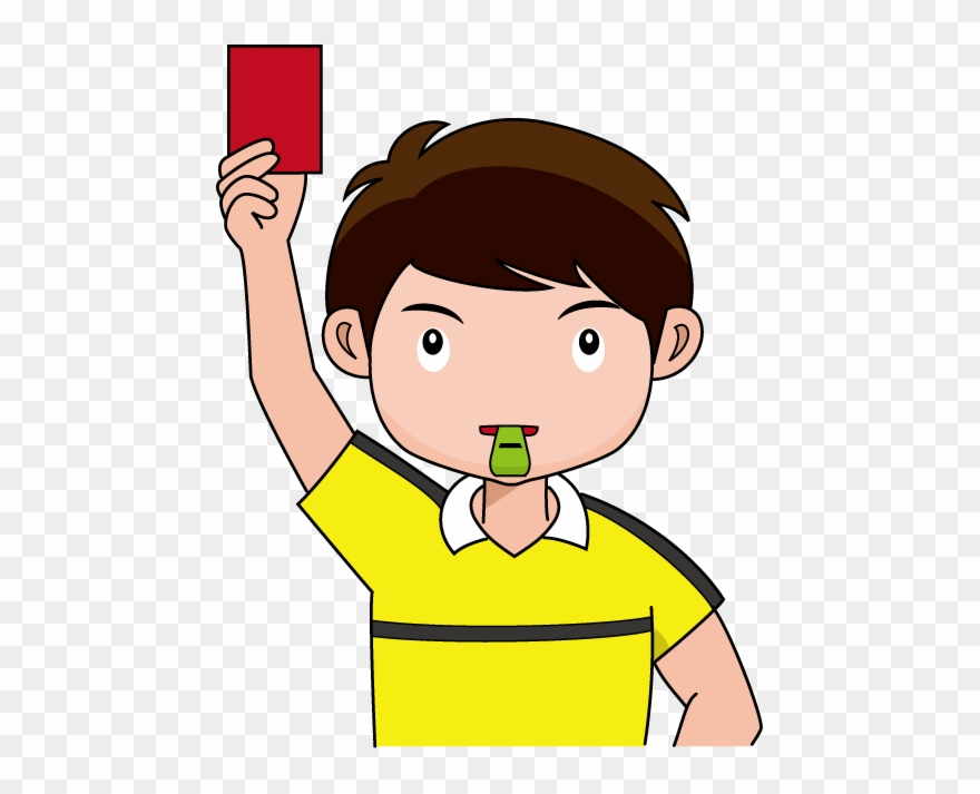Elitism - Clipart - Soccer Red Card Clip Art - Png Download