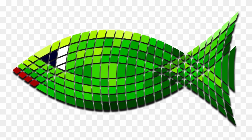Big Image - Green Fish Clipart
