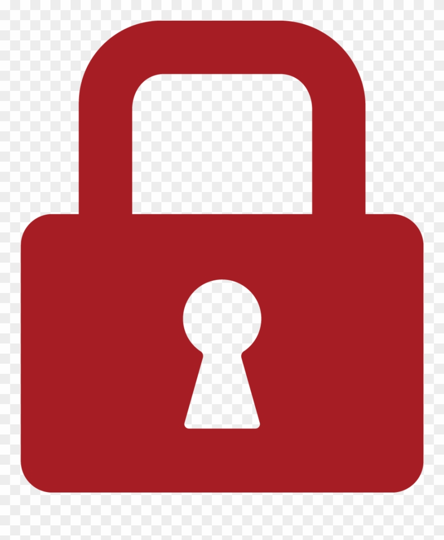 Door Home Furniture Design Kitchenagenda Com Escape - Red Lock Clipart - Png Download