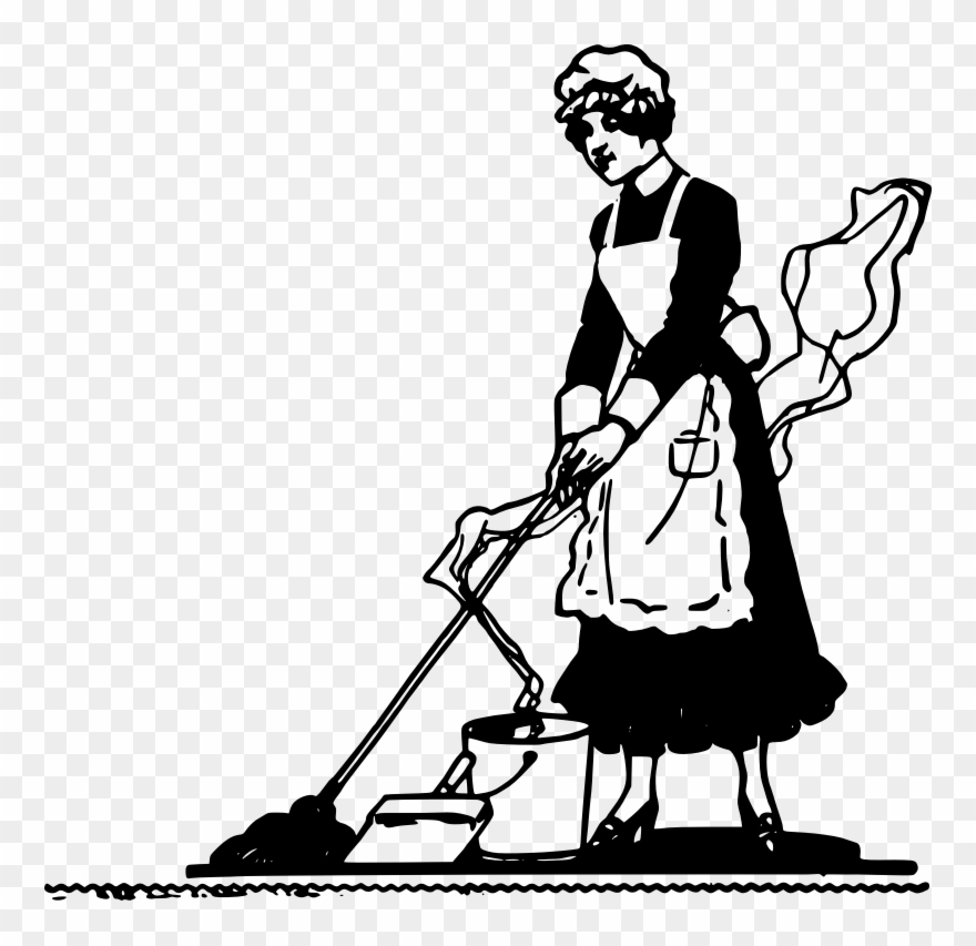 Png Royalty - Housekeeping Black And White Clipart