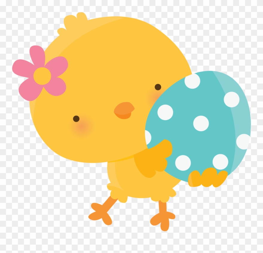 18unique Free Easter Clip Art - Pintinho Com Lacinho Png Transparent Png
