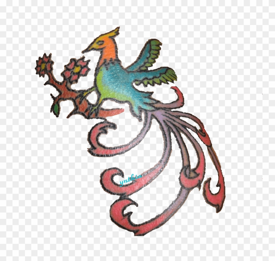 Smallertransparentmy Phoenix Tatto - Tattoo Clipart