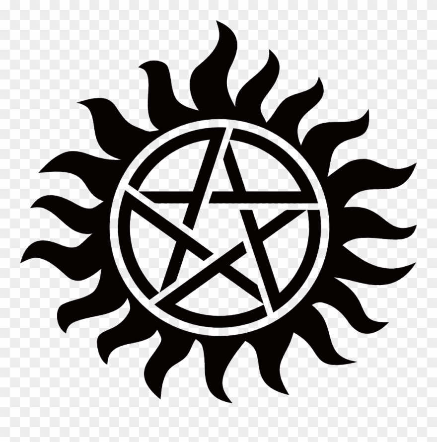 The Tattoos Are Very Popular Because They Are Believed - Supernatural Tattoo Clipart