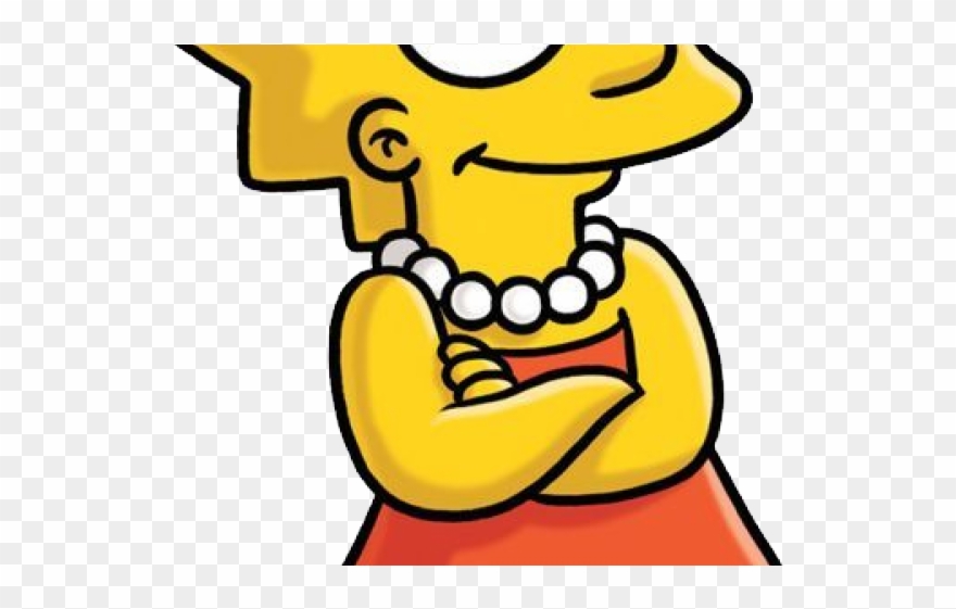The Simpsons Clipart Transparent Background - Lisa Simpson - Png Download