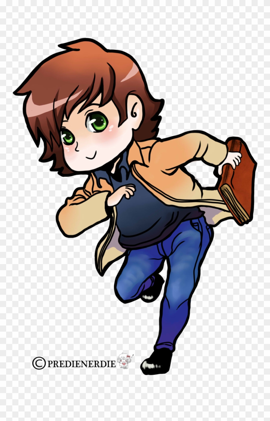 Supernatural Clip Episode - Cute Chibi Supernatural Sam - Png Download
