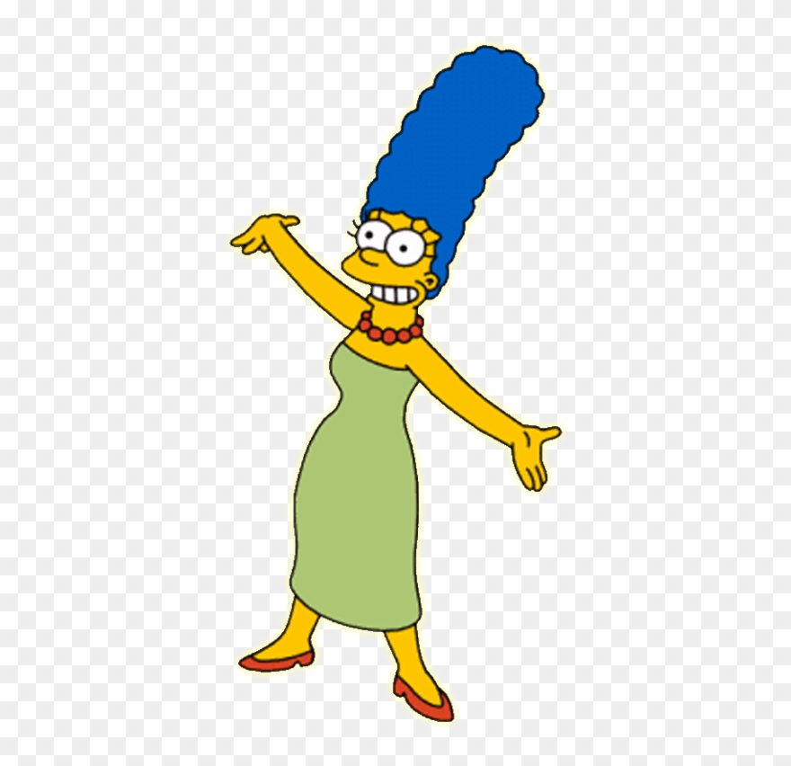 The Simpsons Clipart Marge Simpson - Marge Simpson Webbed Feet - Png Download