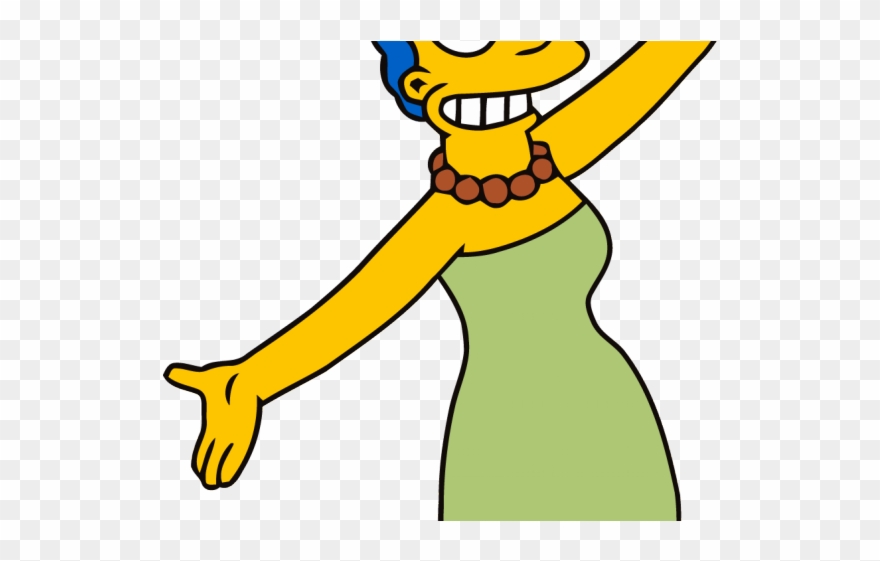 The Simpsons Clipart Transparent Background - Marge The Simpsons Characters - Png Download