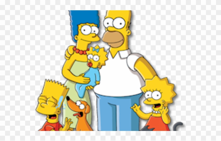 The Simpsons Clipart Simpsons Family - Simpsons Family - Png Download