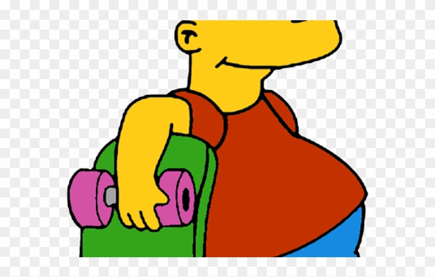Bart Simpson Clipart Transparent Background - The Simpsons - Png Download