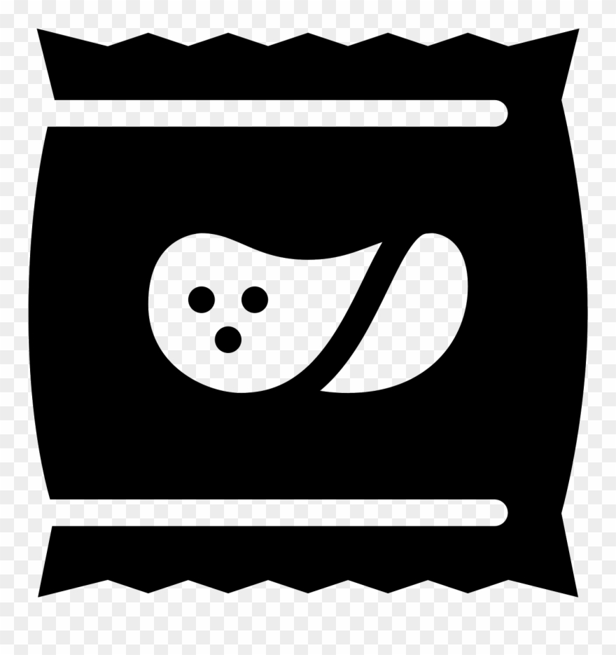 Potato Chips Filled Icon - Potato Chip Clipart