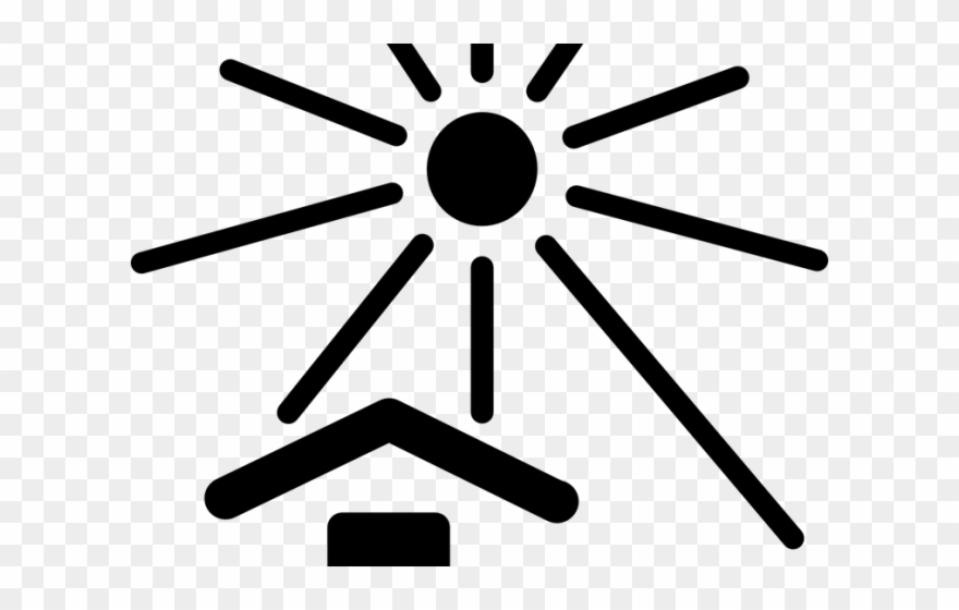 Heat Clipart Ultraviolet - Keep Away From Sunlight - Png Download