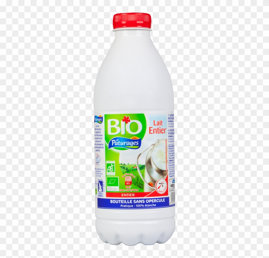 1770 Lait Bio Entier Btl 1l Paturages - Paturages Clipart