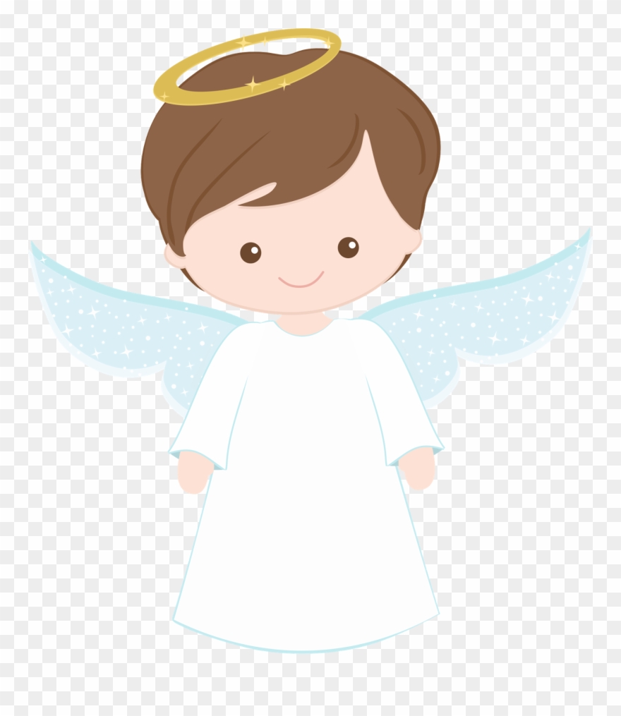 Anjo Rezando Png - Anjinho Para Batizado Png Clipart