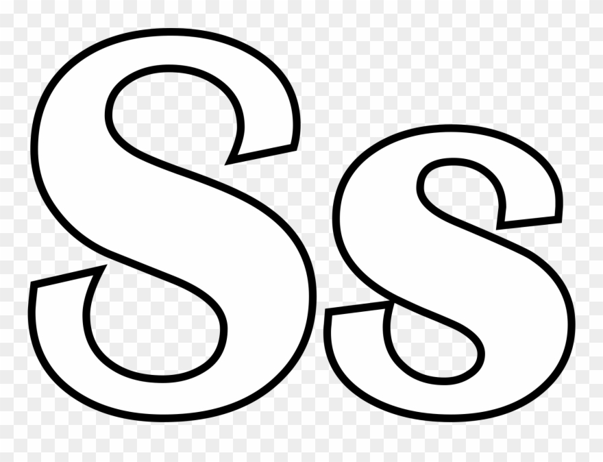 S Coloring Pictures - S For Coloring Clipart