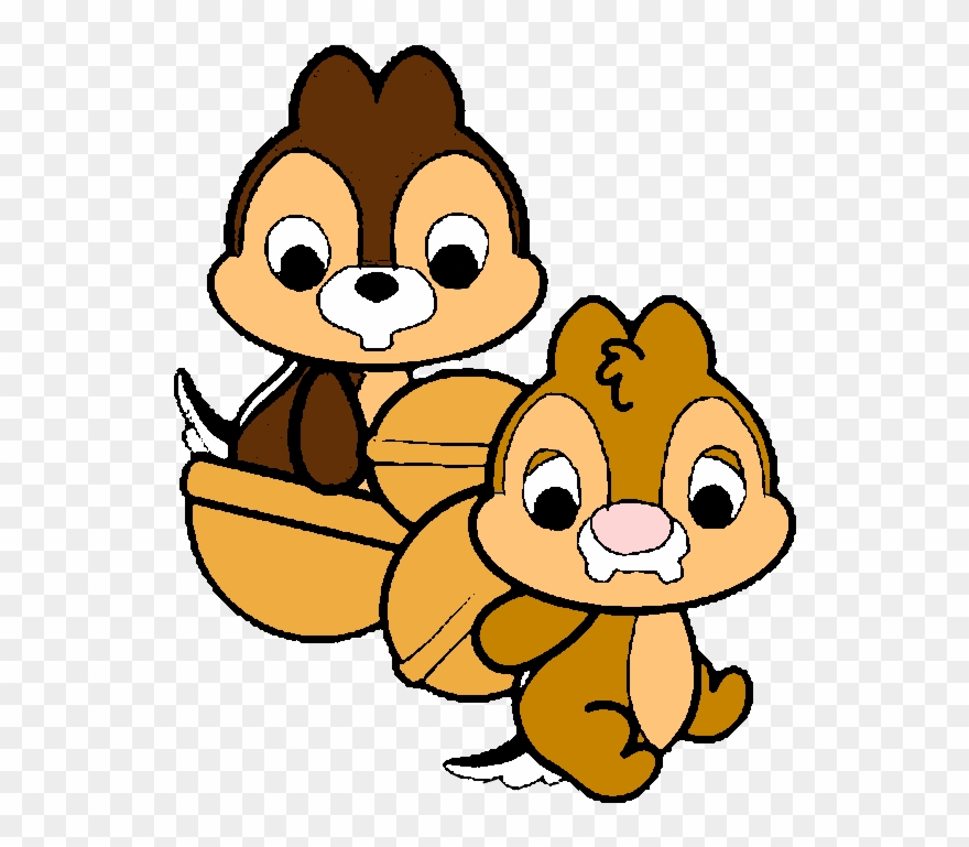 Cute Chipmunks Chipmunks, Chips, Chip And Dale, Disney, - Cute Chip And Dale Clipart