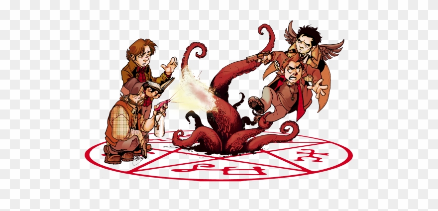 Supernatural Exorcism Clipart