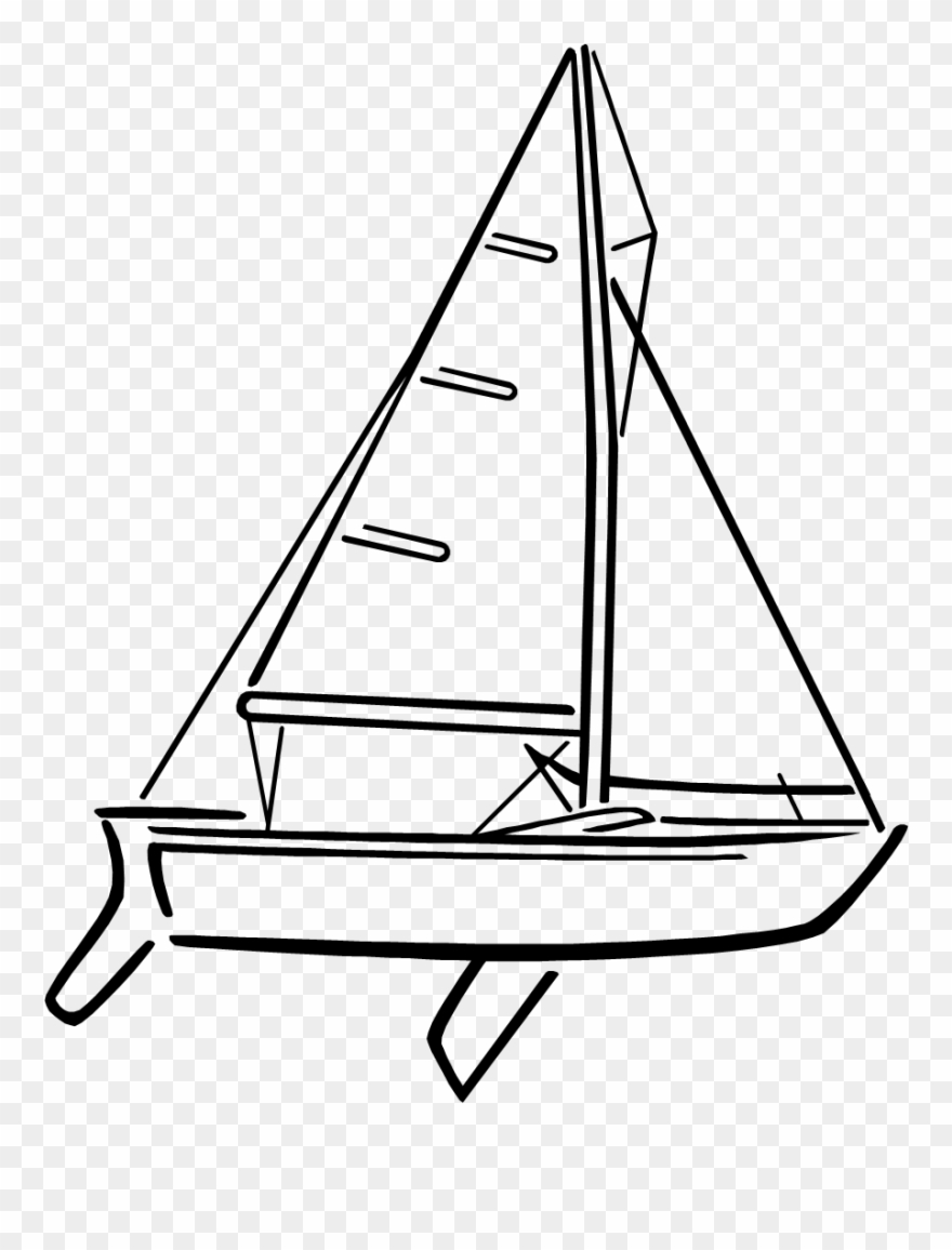 Junior Sailboat Written Test - Sail Clipart