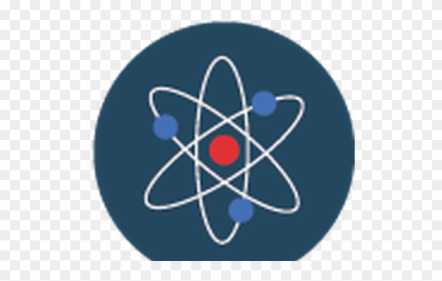 Icons Clipart Science - Atom Icon Red - Png Download