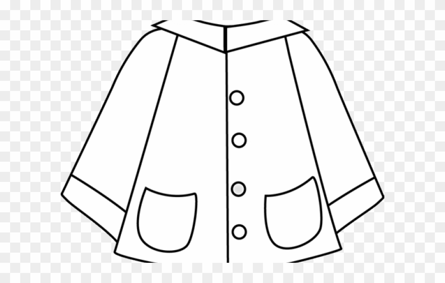 Spring Clipart Jacket - Rainy Day Clothes Clipart - Png Download