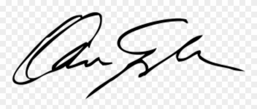 Dan Qualyle Signature - Indianapolis Clipart