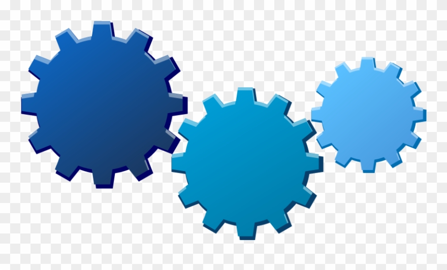 Gears Clipart Blue - Super Smash Bros Megaman Logo - Png Download