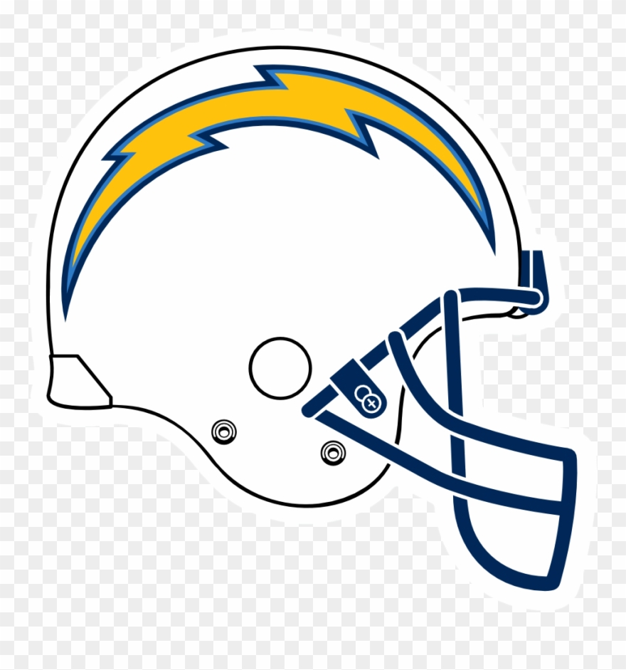 Los Angeles Chargers Helmet Logo Clipart