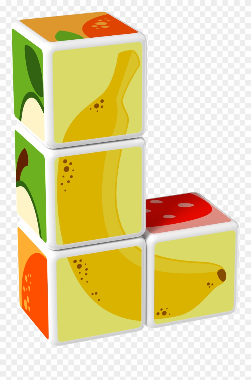 Geomag Magicube - Ovoce Building Kit Clipart