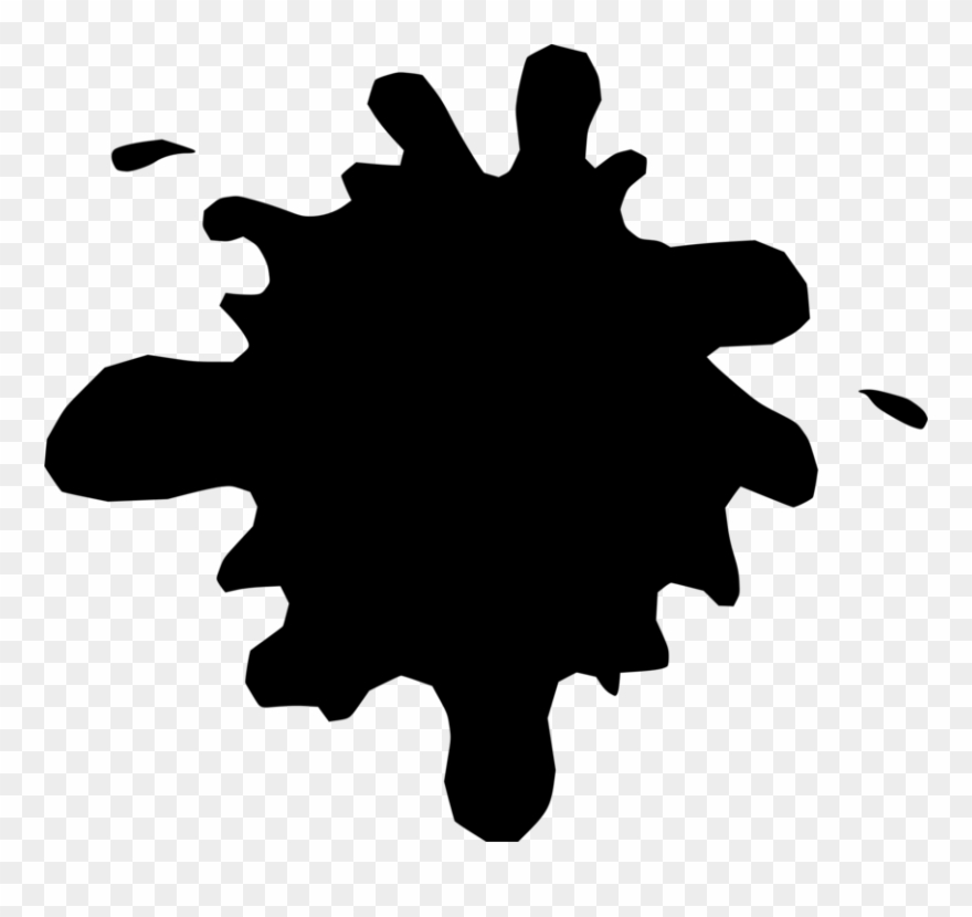 Pdf Windows Metafile Computer Icons - Silhouette Splat Clipart