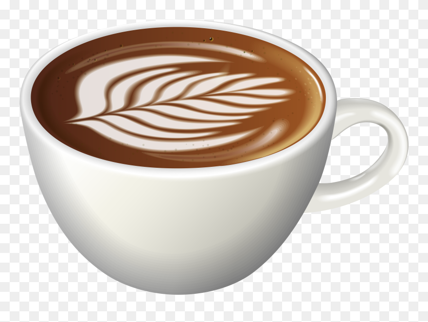 Free Coffee Clipart Latte - Latte Clip Art - Png Download