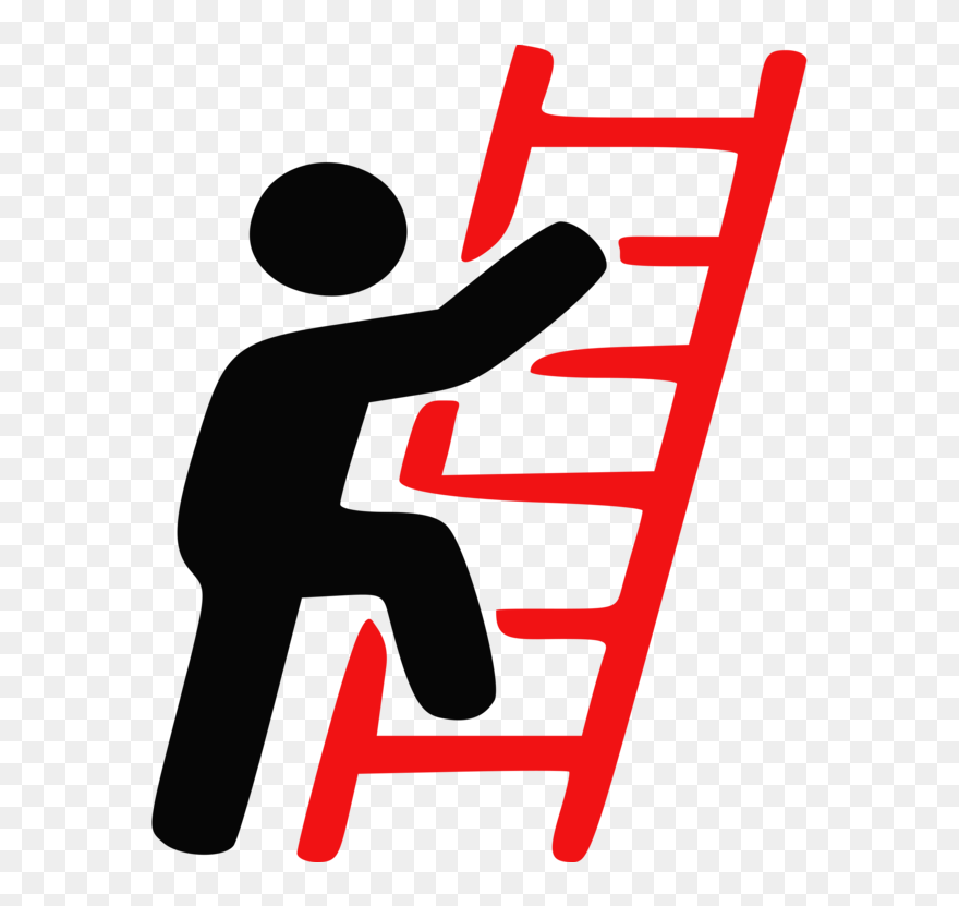 Human Behavior,area,text - Ladder Safety Clip Art - Png Download