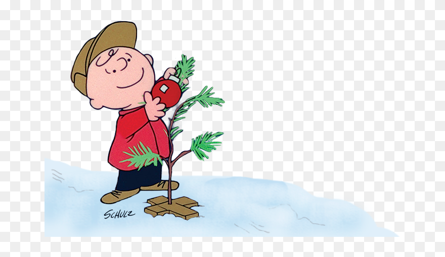 Library Of Charlie Brown Christmas Svg Royalty Free - Christmas Charlie Brown Clipart - Png Download
