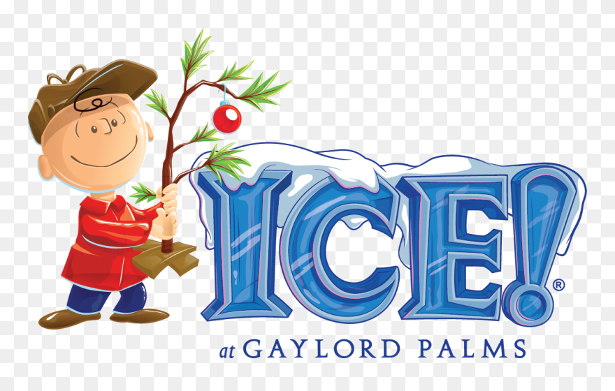 Charlie Brown Christmas Clipart Png Stock Gaylord Palms - Charlie Brown Gaylord Ice Transparent Png