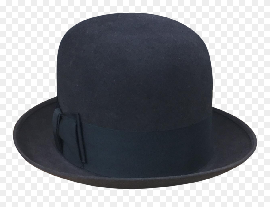 Fedora Bowler Hat Stetson Clip Art - Fedora - Png Download