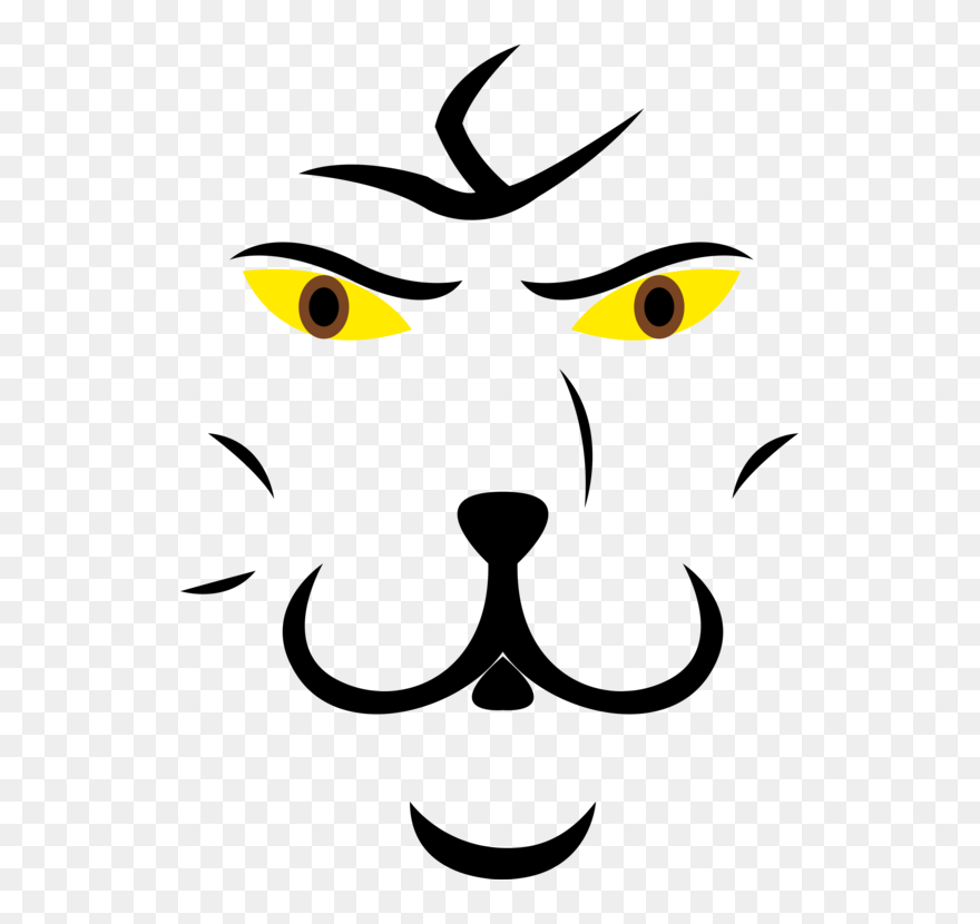 Line Art,head,art - Clip Art - Png Download