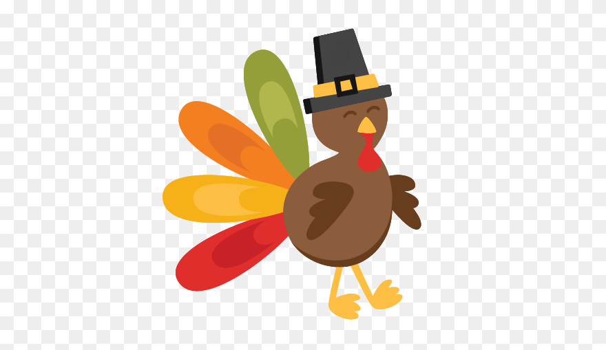 Cute - Cute Free Turkey Clipart - Png Download