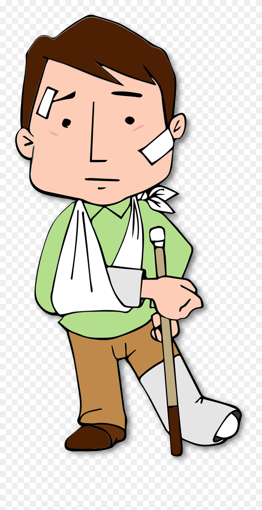 Injured Clipart - Png Download