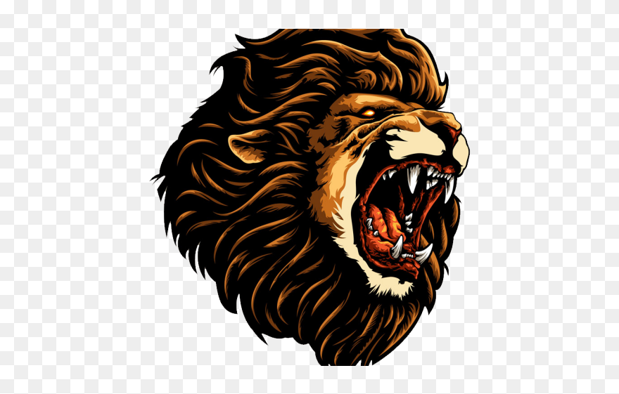 Art Lion Head Drawing Clipart