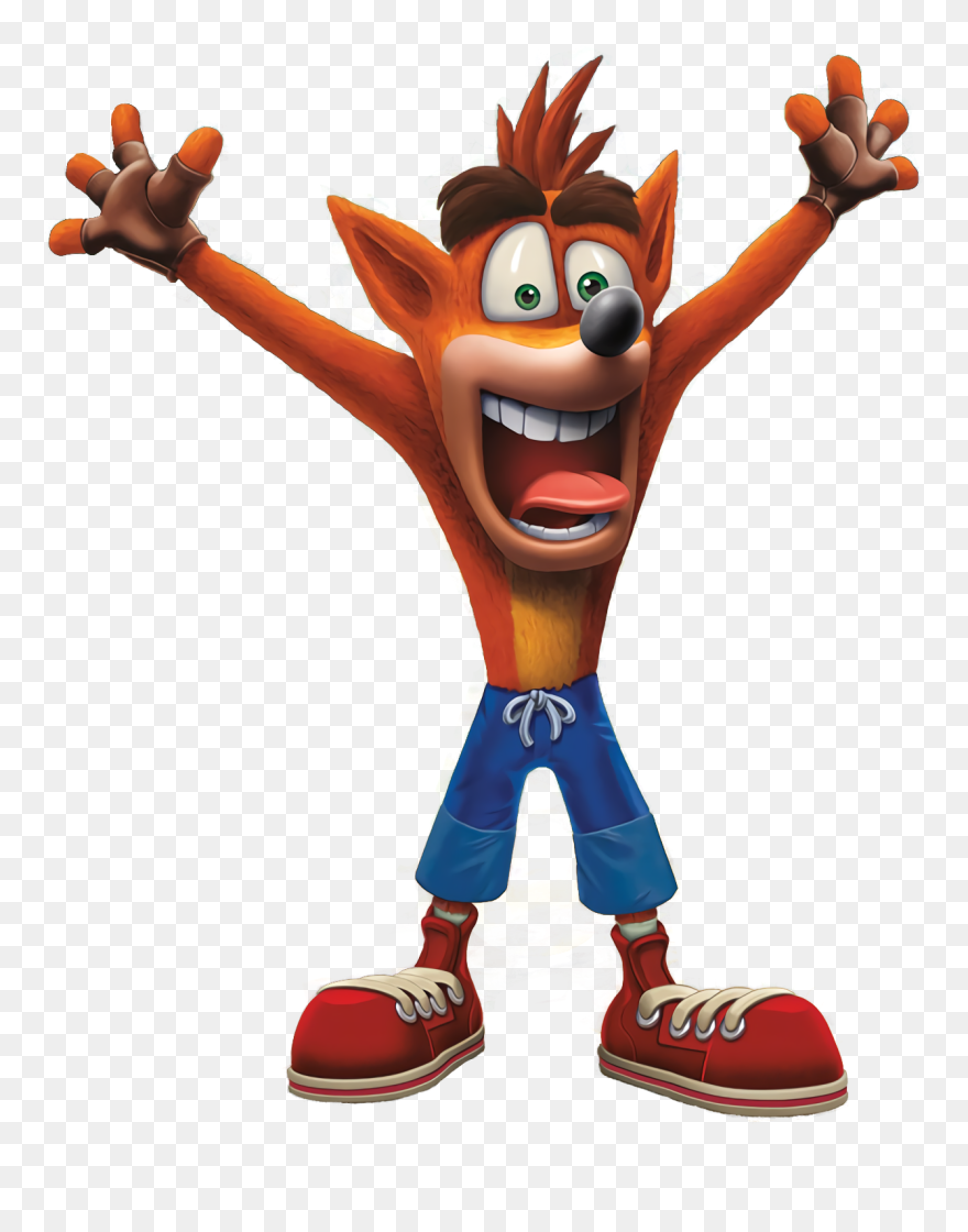 Crash Bandicoot N Sane Trilogy Render Clipart