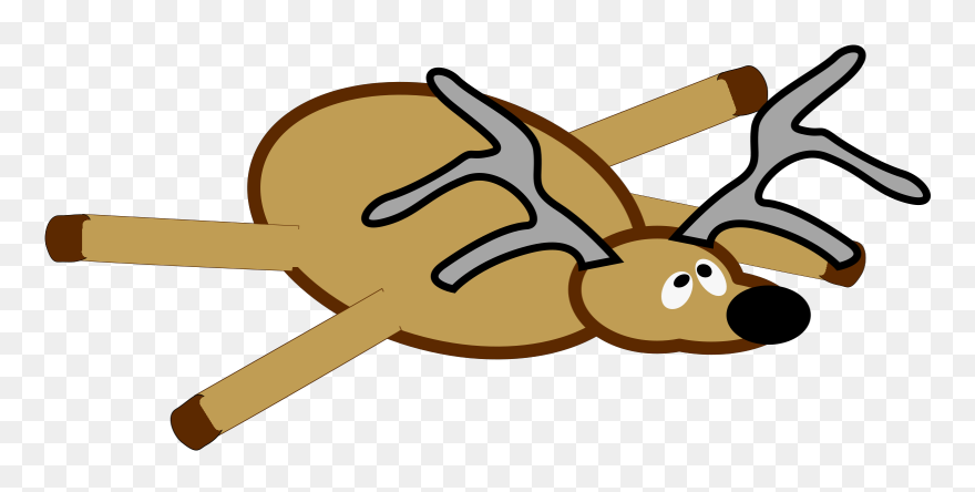 Reindeer Crash Clipart - Free Clipart Reindeer - Png Download