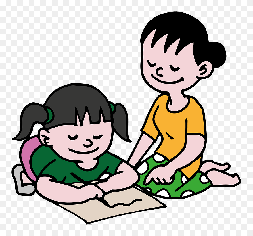 Kids Drawing Clipart - Child - Png Download