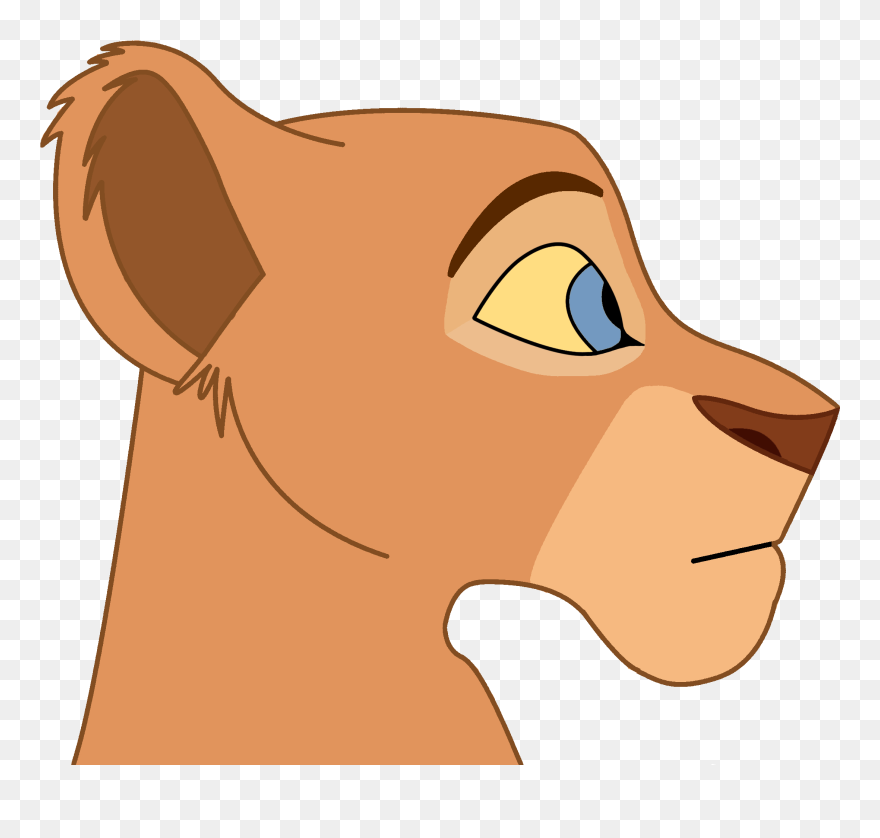 Clip Art Freeuse Stock Nala Simba Lion Lions Transprent - Lion King Kiara Eye - Png Download