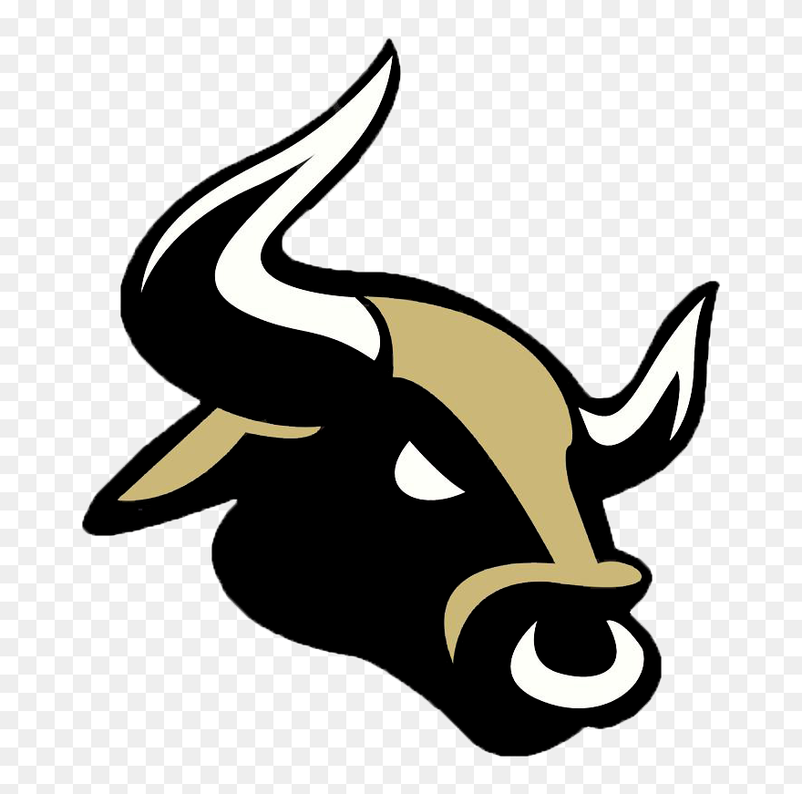 Horn Clipart Bullhead - Milton Mavericks Lacrosse - Png Download
