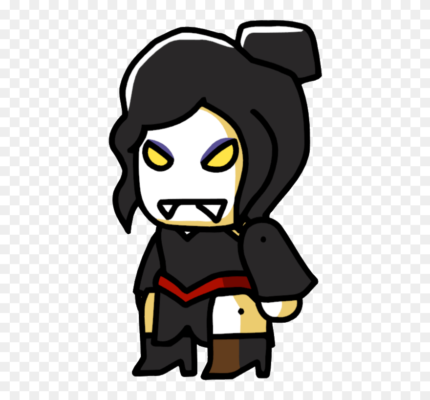 Transparent Girl Vampire Clipart - Vampire Scribblenauts - Png Download