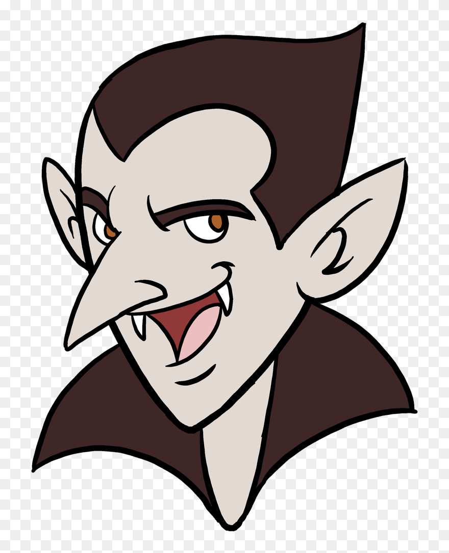 Easy Cute Vampire Drawing Clipart