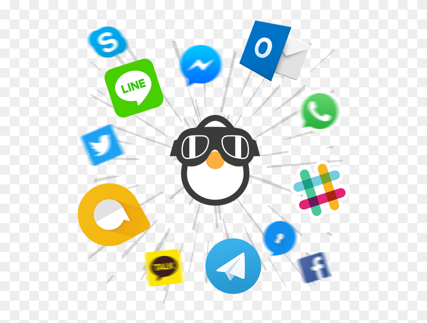 Transparent Messenger Clipart - Slack - Png Download