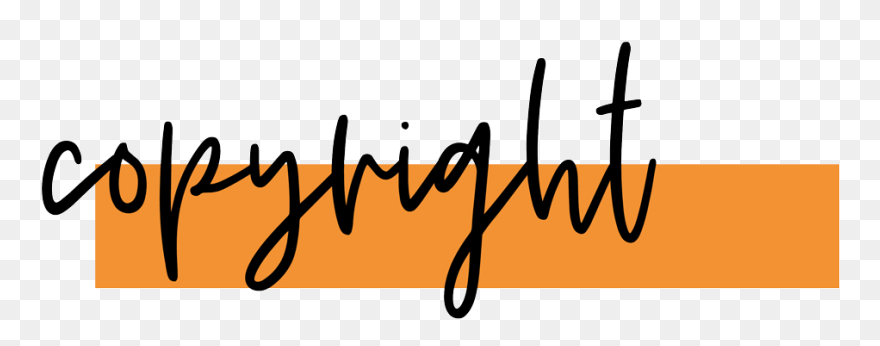 Copyright - Calligraphy Clipart